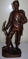 Carl Theodor 
WEGENER 
(1862-1935) 
Bronze Figur. 
Fra L. 
Rasmussen 
Bronzestøberi. 
Denne er 
signeret ...