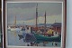 Holger Ytting 
(1900-63):
Fiskekuttere i 
havn.
Olie på 
lærred.
Sign.: H. 
Ytting
52x63 (62x71)