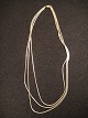 Tre radet 
Halskæde.
Sølv 925s
Længde: 45 cm
kontakt for 
pris