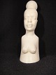 Flot Elfenbens 
figur af 
Afrikansk 
kvinde fra 
Tanzania.
Højde: 20 cm. 
Bredde: 6,5 cm. 
og 7,5 cm ...