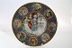 Limoges 
porcelæn, 
Askepot platte 
dekoreret med 
24 karat guld. 
Diameter 24 cm. 
Udgivet i ...