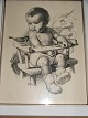 N
"Drengebarn i 
barnestol"
Tryk
H 65 x B 49 
cm.