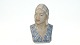 Dahl Jensen 
1211 Afrikansk 
kvindehoved 
(DJ) 
19.5 cm Buste 
1. sortering 
Mærket med ...