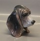 Lladro 1149 
Hundehoved 
Blodhund eller 
Spaniel 15 cm 
MAde in Spain . 
Kgl. SPansk 
porcelæn