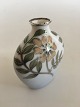 Bing & Grøndahl 
Art nouveau 
Unika vase af 
Emma Krogsbøll 
med sølv 
indlæg. Måler 
9cm og er i god 
...