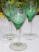 Holmegaard 
glasværk. 
Ullaglas grøne 
hvidvinsglas. 
Højde 15 cm. 
Diameter 6,5 
cm. Fin hel 
stand. ...