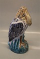 Knud Kyhn 
Copenhagen 
stentøj: 
Fuglefigur af 
lertøj / 
stentøj i form 
af pelikan. 
Dekoreret med 
...