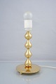 24 karat 
guldbelagt 
bordlampe 
designet af 
Asmussen.
Få 
overfladiske 
ridser på 
lampefod. Meget 
...