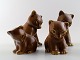 Knud Basse, 4 
brune 
bjørneunger, 
keramik.
Måler : 9 x 9 
cm. og 12 x 13 
cm.
Priser : 
500-800 ...