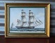 Dansk 
skibsportræt 
tegnet af Jacob 
Petersen 
1774-1855. 
Reproduceret på 
Bing og 
Grøndahls ...