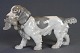 Porcelænsfigur: 
Bing & 
Grøndahl, Hund, 
h: 15 cm