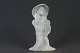 Porcelænsfigur 
i Blanc de 
Chine: Bing & 
Grøndahl, Pige, 
h: 20 cm