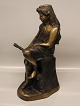 Pige Skulptur: 
Rudolf Tegner 
Bronze 48 cm 
Signed R. 
Tegner 
Kjøbenhavn (12. 
juli 1873 – 5. 
juni ...