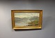 Maleri på 
lærred med flot 
landskab 
signeret A. 
Sørensen.
H - 47 cm, B 
74 cm og D - 
4,5 cm. ...