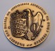 Medalje i 
bronze. Den 
officielle 60 
års jubilæums 
medalje for 
Rebild. 1972. 
Dia.: 7 cm. 
The ...