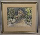 Grete Fristrup 
(1905-1995)  
Akvarel 
indrammet i 
flot sølvramme 
43 x 49 cm 
Grete Fristrup 
...