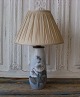 Royal 
Copenhagen 
bordlampe 
dekoreret med 
stokrose.
No. 184, 1. 
sort. 
Højde inkl 
fatning ...