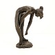 Johannes 
Hedegaard, 
1915-99, stor 
bronzefigur 
forestillende 
ballerina
Signeret på 
fod
H: 52cm