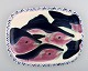 Kate Maury 
unika 
keramikfad 
dekoreret med 
fisk.
Stemplet : 
Maury 2001, 
Alaska.
Måler : 28,5 
...