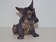 Dahl Jensen 
Copenhagen dog 
figurine, large 
Scottish 
Terrier.
Decoration 
number ...