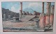 Gallo, Gianno 
(1915 - ) 
Italien: Pompei 
Tempio di 
Apollo e 
Altare, e. 
Vesuvio. 
Akvarel. ...