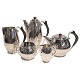 Hans Hansen 
Kaffe og 
Theservice i 
sølv med 
håndtag af horn 
lavet i 1953 og 
designet af 
Carl ...