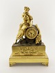 Fransk forgyldt 
bronce ur H. 58 
cm. fra beg. af 
1800-tallet  
Nr. 326313