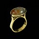 Conrad Petersen 
- Copenhagen. 
14k Gold Ring 
with Moss 
Agate.
Designed and 
crafted by 
Conrad ...