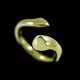 Georg Jensen. 
18k Gold Ring 
#1262 - Devoted 
Heart.
Designed by 
Regitze 
Overgaard.
Stamped with 
...