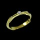Georg Jensen. 
18k Gold 
Solitaire Ring 
with Diamond 
0.04ct
0.04 Ct. 
brilliant cut 
diamond Top ...