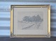Radering: Hus 
ved strand af 
Tom Petersen 
1910
Raderingen 
måler H. 38 cm. 
B. 27 cm
Varenr. ...