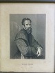 Albert Henry 
Payne 
(1812-1902):
Portræt af 
Michelangelo.
Stålstik på 
papir 1876.
Betegnet - ...