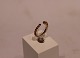 Forgyldt 925 
sterling sølv 
ring med zirkon 
og åbning af 
Christina 
Smykker.
Str.: 57.