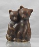 Figur af to 
bjørne i 
stentøj med 
harpelsglasur 
Design af Knud 
Basse
Bjørnefigur, 
...