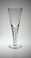 Pokalglas med 
spiralformet 
stilk, som 
Amager eller 
tvist glas 
Kastrup og 
Holmegård 
glasværk. ...