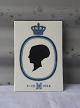 Silhuet af 
Prinsesse 
Margrethe, 
senere Dronning 
Margrethe, 
lavet i 
anledning af 
Prinsesse ...