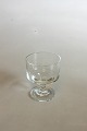 Holmegaard 
Profil 
Hedvinsglas. 
Designet af 
Christer 
Holmgren. Måler 
8,1 cm x 6,4 cm 
dia.