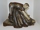 Saxbo keramik.
Figur af Hugo 
Liisberg i 
sjælden stor 
størrelse.
Længde 27,5 
cm., højde ...