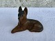 Johgus Keramik, 
Schæferhund, 
6,6cm høj, 
9,5cm bred 
*Perfekt stand*
