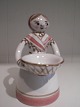 Lars Syberg 
(1907 - 1993) - 
salt, peber og 
eddike kone i 
keramik - 
stemplet Lars 
Syberg, made in 
...