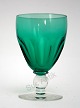 Hvidvin med 
grøn kumme. 
Højde 10 cm. 
Pris: 125 kr. 
stk. Lager: 5
bristol 
Kastrup 
Glasværk 1934