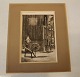 Nr 26. 1889 ” 
Atelieret” 
Trykt i 5 
Eksemplarer. 
Lysmål 22.2 x 
15.4 cm
Frans Schwartz 
1850-1917, ...