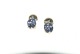 Øreringe med 
clips med blå 
sten og 14 
karat guld
Stemplet :BH 
585
Højde 30,36 mm
Brede 11,59 
...