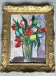 Carl zur Wolke 
(1849-1927):
Tulipaner i 
vase.
Olie på 
malerpap.
Sign.: zur 
Wolke.
Indrammet ...