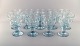 14 store 
franske 
designer glas i 
mundblæst 
kunstglas. Midt 
1900-tallet.
Måler: 14 x 11 
cm.
I ...