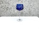 Bøhmisk 
Krystal, Echt 
Kristall, 
Rødvin, Blå, 
20,5cm høj, 
8,5cm i 
diameter 
*Perfekt stand*