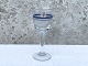 Holmegaard, Blå 
klokke, 
Hvidvin, 17cm 
høj, 7,5cm i 
diameter, 
Design Ole 
Winther 
*Perfekt stand*