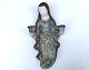 Bornholmsk 
keramik, 
Michael 
Andersen, 
Vægstage, 
Madonna, 37cm 
høj, 21cm bred, 
nr. 3829 *Pæn 
...