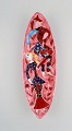 Elio Schiavon 
(1925-2004), 
Venedig. Unika 
fad i håndmalet 
glaseret 
keramik. 
Dansende par på 
...