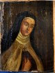 Ubekendt 
kunstner, (19. 
årh.): En 
nonne. 
Usigneret. Olie 
på lærred. 12 x 
9 cm.
Indrammet i en 
...